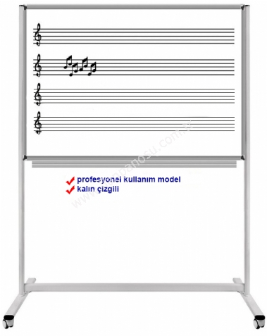 Profesyonel-Model-Muzik-cizgili-Yazi-Tahtasi-imalati-105x240-cm