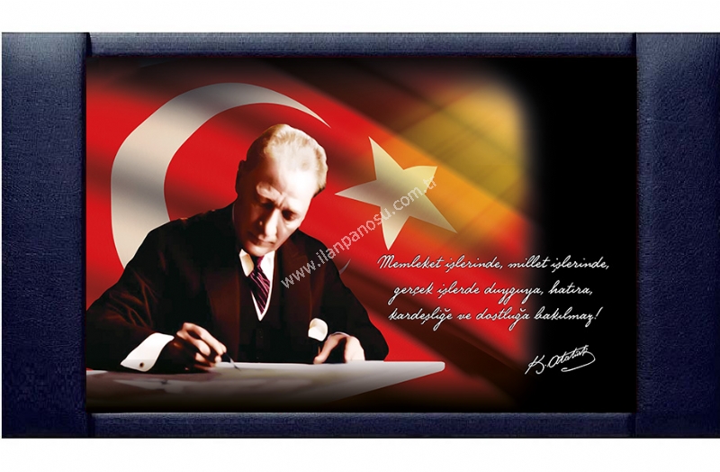 Deri-cerceveli-Ataturk-Panosu-Fiyati,-Makam-Panolari-100x160-cm