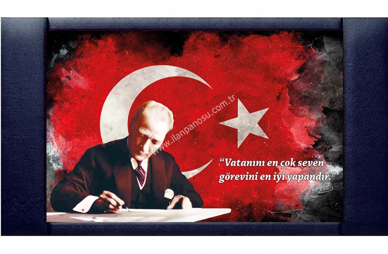 Ataturk-Makam-Panosu-Deri-cerceveli-ornekleri-70x110-cm