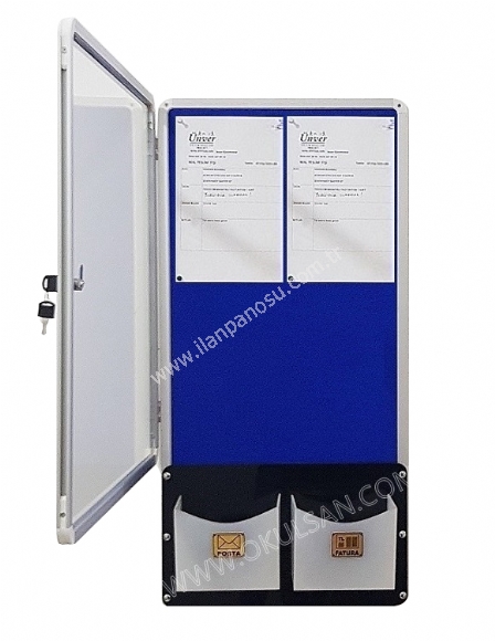 Apartman-ilan-Panosu,-Pleksi-Kutulu-ilan-Panosu-50x100-cm-4-ad.A4luk