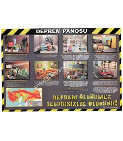 Depremde-Yapilmasi-Gerekenler,-Deprem-Panosu-70x100-cm